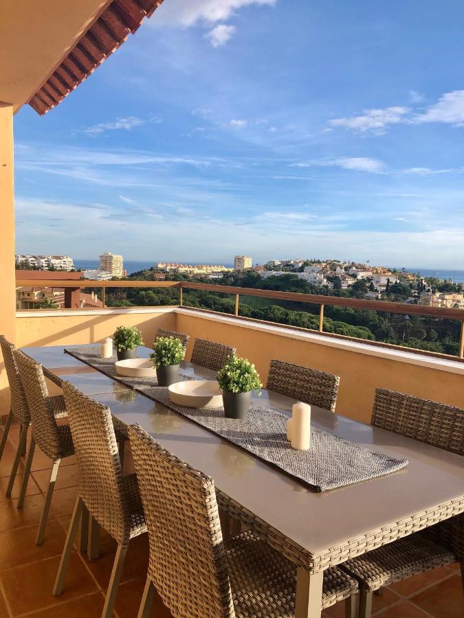 ベナルマデナLuxurious Duplex Penthouse With Golf And Sea Viewsアパートメント エクステリア 写真